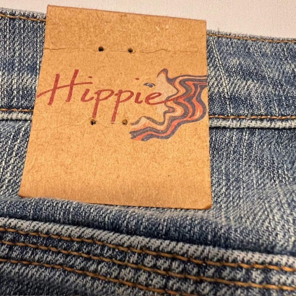 NWT Hippie Light Wash Jeans Size 7 - Picture 3 of 8